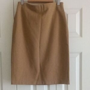 Grace Tan Pencil Skirt